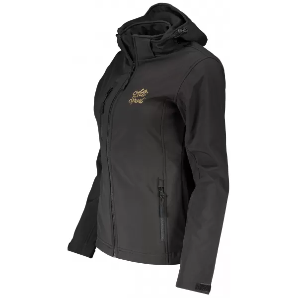  Női softshell kabát ALTISPORT ALW056521 FEKETE 