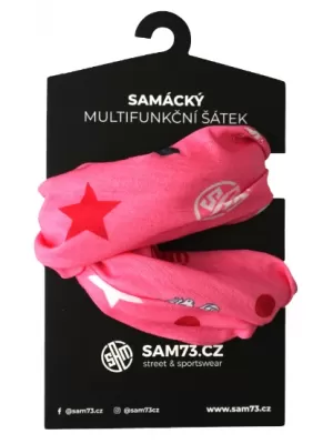Többfunkciós lány sál SAM 73 FELICITY UN 105 RÓZSASZÍN