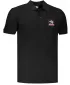 Férfi póló gallérral ALTISPORT ALM071203 FEKETE ÉS PIROS