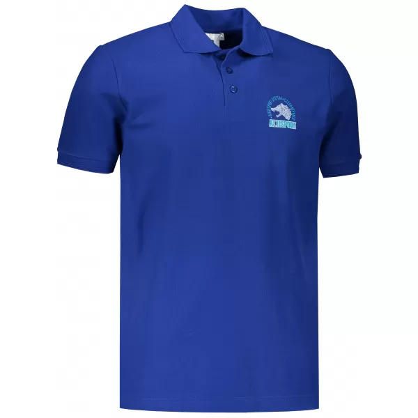  Férfi póló gallérral ALTISPORT ALM071203 KIRÁLYKÉK 