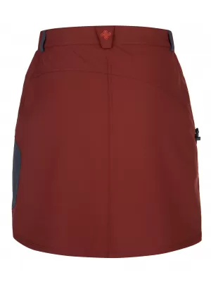 Női szoknya KILPI ANA-W PL0032KI SÖTÉT VÖRÖS