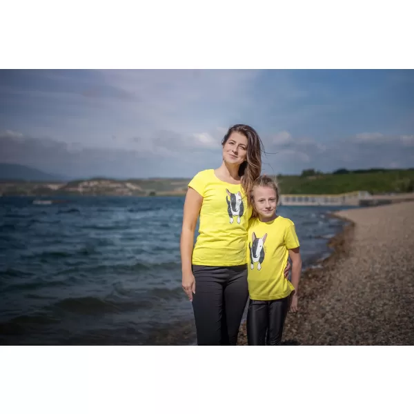  Gyermek póló ALTISPORT ALK080138 CITROM 