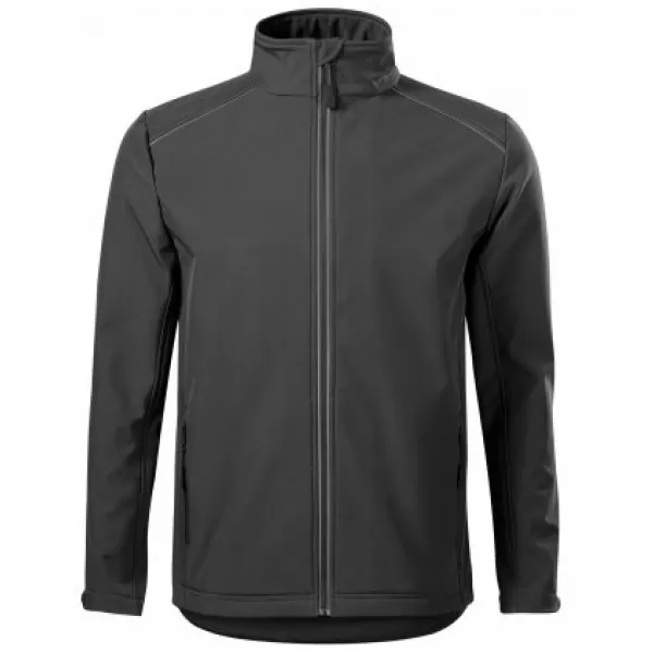  Férfi softshell kabát MALFINI VALLEY 536 ACÉLSZÜRKE 
