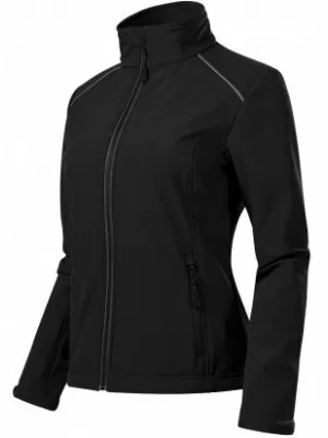 Női softshell kabát MALFINI VALLEY 537 FEKETE