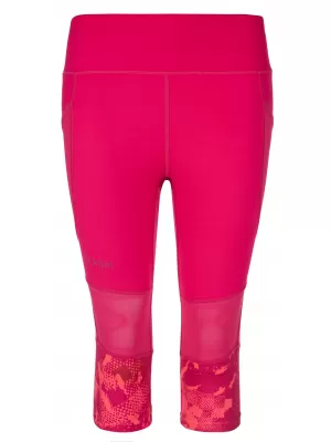 3/4-es női leggings KILPI SOLAS-W PL0122KI RÓZSASZÍN