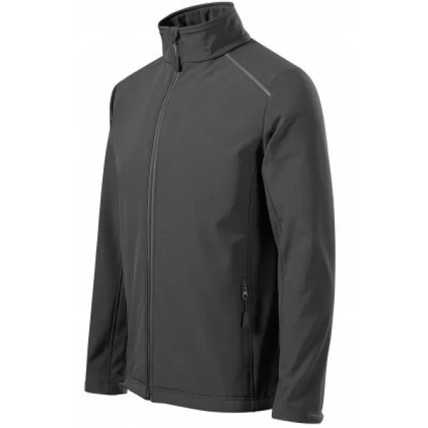  Férfi softshell kabát MALFINI VALLEY 536 ACÉLSZÜRKE 