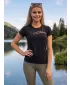 Dámské funkční triko ALTISPORT CARRYOVER ALW001140 ČERNÁ