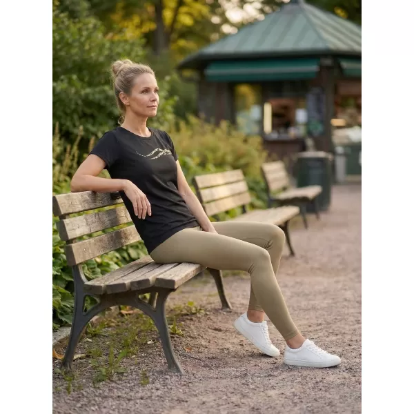  Dámské funkční triko ALTISPORT CARRYOVER ALW001140 ČERNÁ 