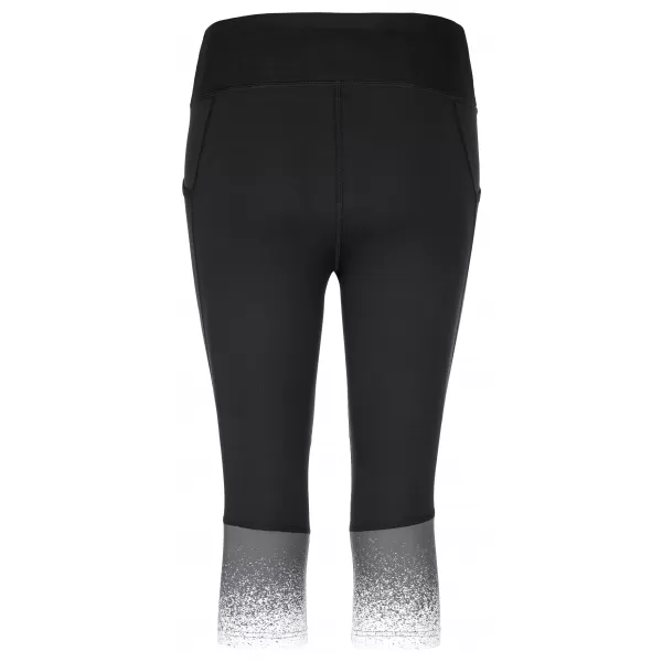  3/4-es női leggings KILPI SOLAS-W PL0122KI FEKETE 