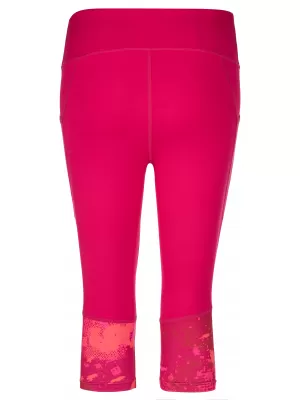 3/4-es női leggings KILPI SOLAS-W PL0122KI RÓZSASZÍN