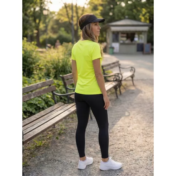  Dámské funkční triko ALTISPORT CARRYOVER ALW001140 NEON YELLOW 