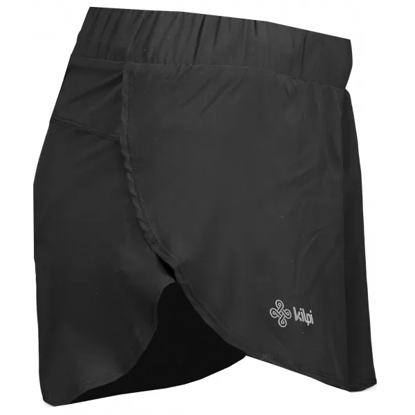  Női rövidnadrág KILPI LAPINA-W PL0082KI FEKETE 
