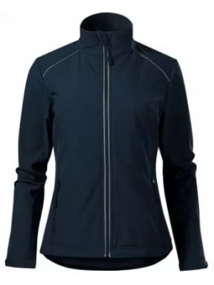 Női softshell kabát MALFINI VALLEY 537 SÖTÉTKÉK