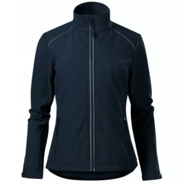  Női softshell kabát MALFINI VALLEY 537 SÖTÉTKÉK 