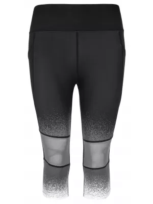 3/4-es női leggings KILPI SOLAS-W PL0122KI FEKETE