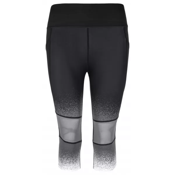  3/4-es női leggings KILPI SOLAS-W PL0122KI FEKETE 