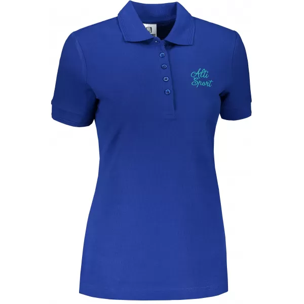  Női póló gallérral ALTISPORT ALW056210 KIRÁLYKÉK 