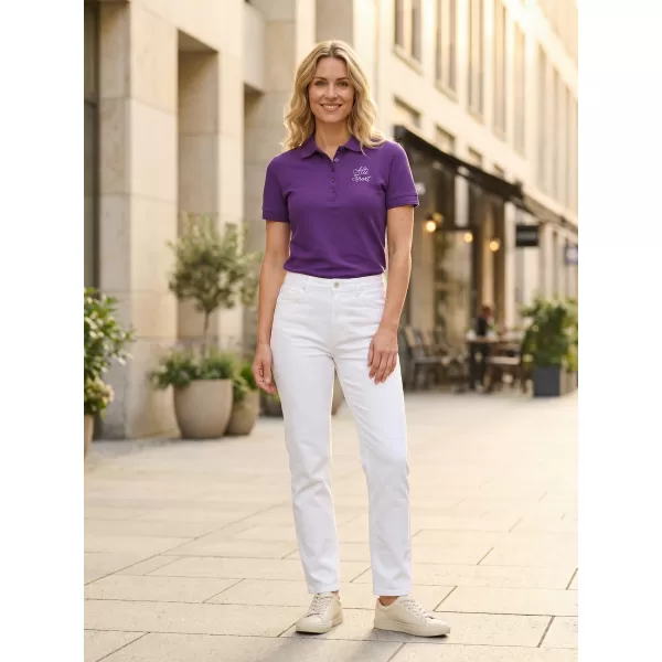  Női póló gallérral ALTISPORT ALW056210 LILA 