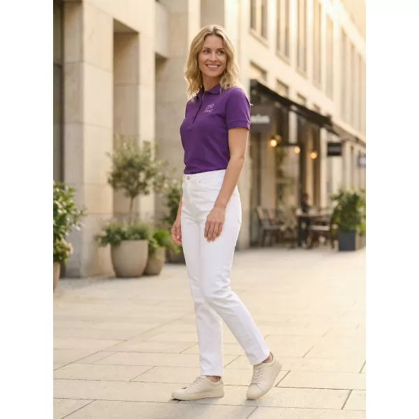  Női póló gallérral ALTISPORT ALW056210 LILA 