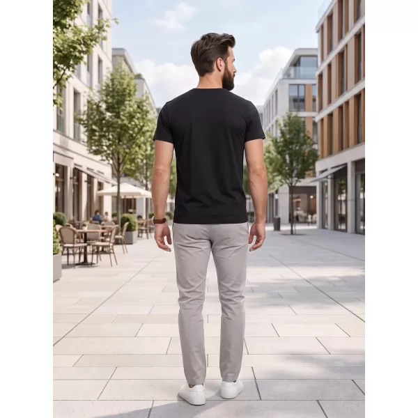  Pánské premium triko ALTISPORT CARRYOVER ALM065153 ČERNOČERVENÁ 