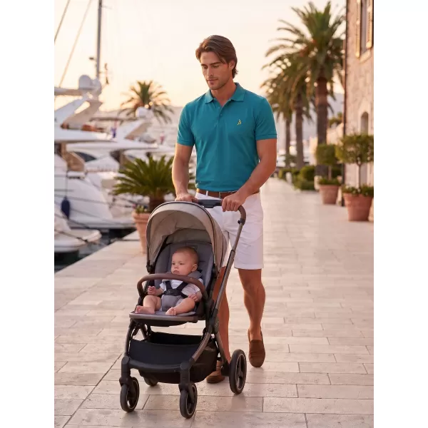  Prémium férfi póló gallérral ALTISPORT ALM002203 SÖTÉT TÜRKIZ 