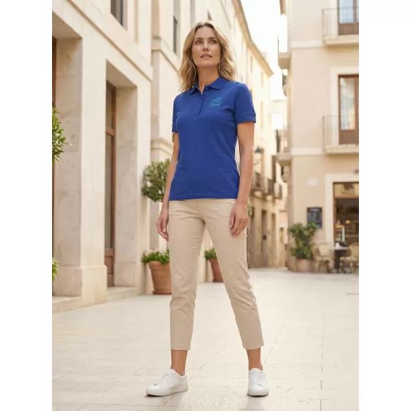  Női póló gallérral ALTISPORT ALW056210 KIRÁLYKÉK 