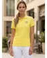 Női póló gallérral ALTISPORT ALW056210 CITROM