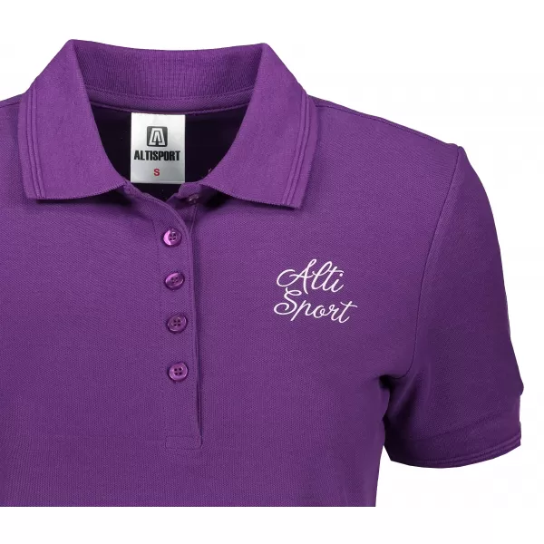  Női póló gallérral ALTISPORT ALW056210 LILA 