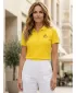 Női póló gallérral ALTISPORT ALW056210 SÁRGA