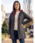 Női softshell kabát ALTISPORT DERAURA LCTU166 SÖTÉTSZÜRKE