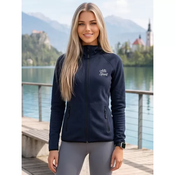  Női prémium pulóver ALTISPORT ALW056418 SÖTÉTKÉK 