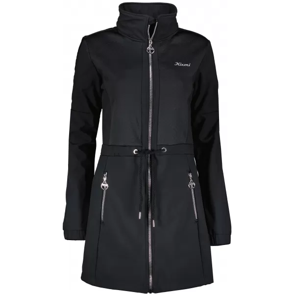  Női softshell kabát KIXMI MALAYA FEKETE 