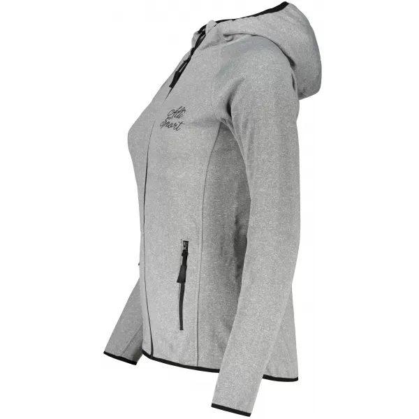  Női prémium pulóver ALTISPORT ALW056418 SÖTÉTSZÜRKE KIEMELÉSEK 