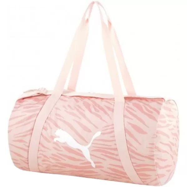  Női táska PUMA AT ESS BARREL BAG 078287-05 RÓZSASZÍN 