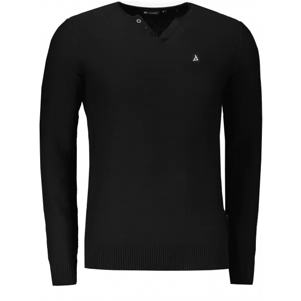  Férfi pulóver ALTISPORT SWEK MPLU108 FEKETE 
