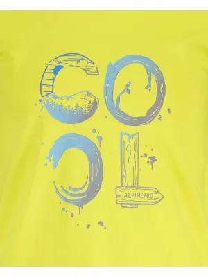 T -póló ALPINE PRO GWAINO KTSU346 ZÖLD