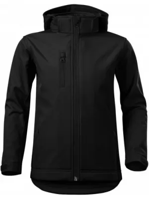 Gyermek softshell kabát MALFINI PERFORMANCE 535 FEKETE