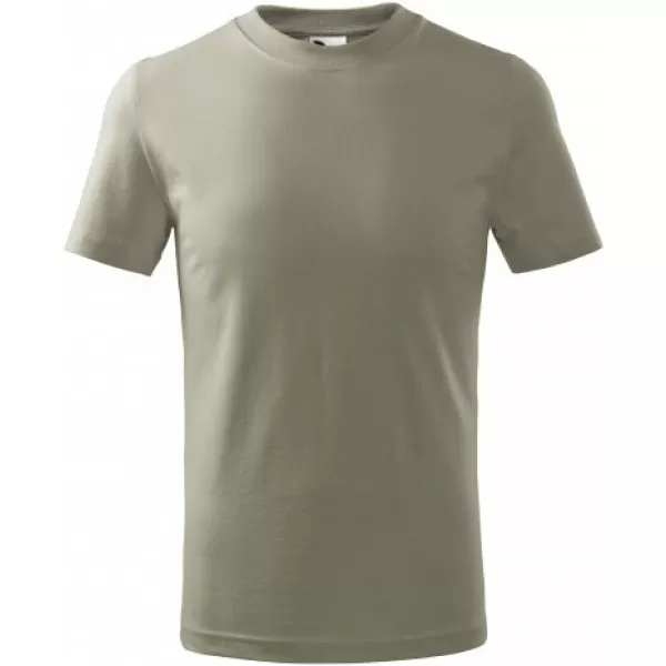  Gyermek póló MALFINI BASIC 138 VILÁGOS KHAKI 