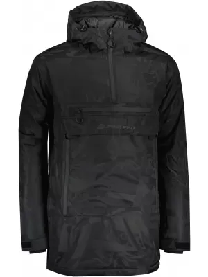 Férfi téli kabát ALPINE PRO CLOC MJCU527 FEKETE/ZÖLD