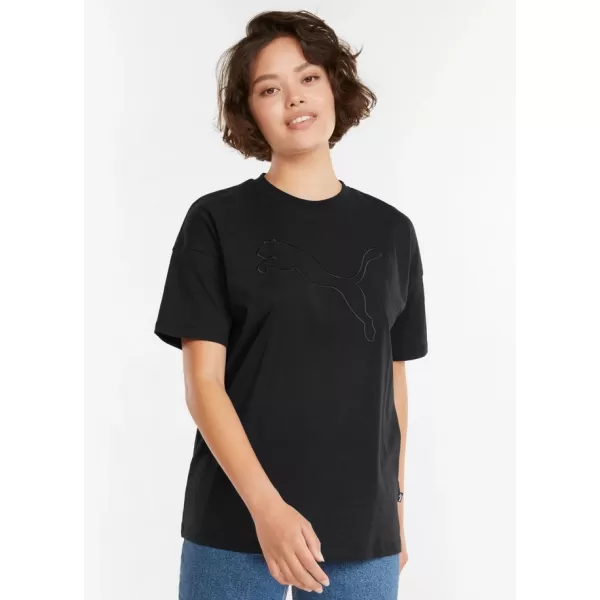  Női póló PUMA HER TEE 589493-01 FEKETE 