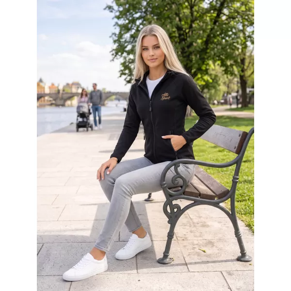  Női prémium pulóver ALTISPORT ALW056418 FEKETE 