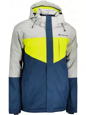 Férfi sí kabát ALPINE PRO SARDAR 5 MJCU503 ZÖLD