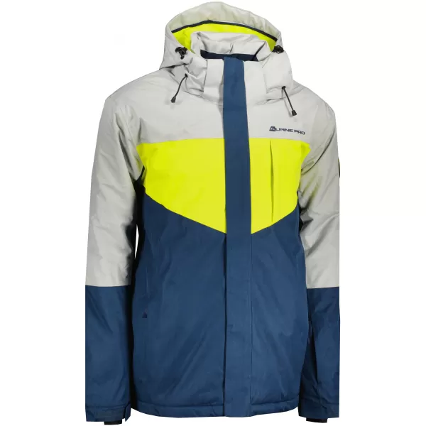  Férfi sí kabát ALPINE PRO SARDAR 5 MJCU503 ZÖLD 