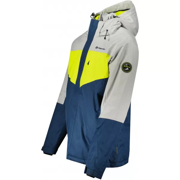  Férfi sí kabát ALPINE PRO SARDAR 5 MJCU503 ZÖLD 