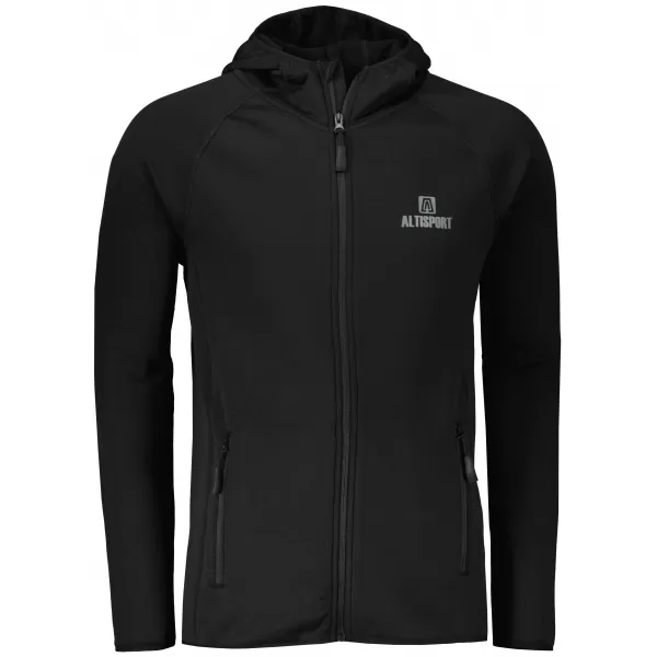  Prémium férfi pulóver ALTISPORT ALM006417 FEKETE 
