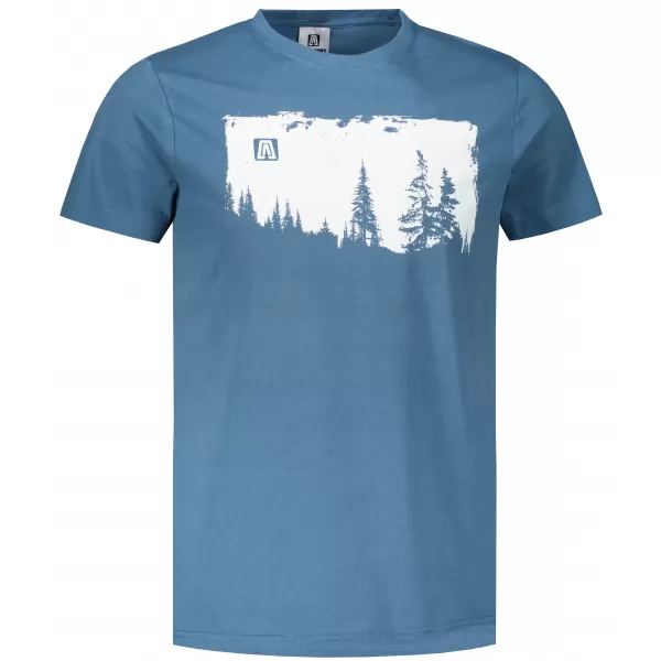  Pánské triko ALTISPORT CARRYOVER ALM111129 DENIM 