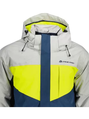 Férfi sí kabát ALPINE PRO SARDAR 5 MJCU503 ZÖLD