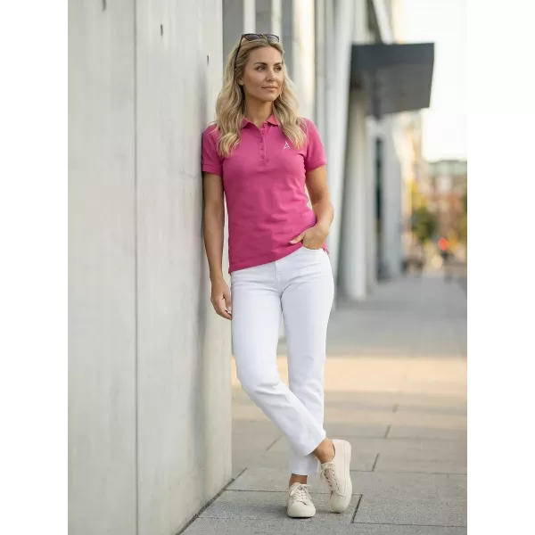  Prémium női póló gallérral ALTISPORT ALW002210 LILA 