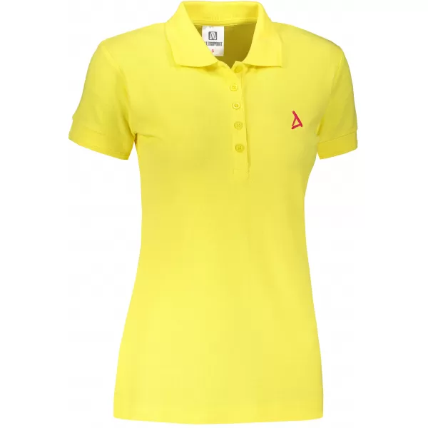  Prémium női póló gallérral ALTISPORT ALW002210 CITROM 