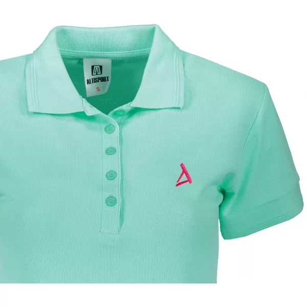  Prémium női póló gallérral ALTISPORT ALW002210 MENTA 